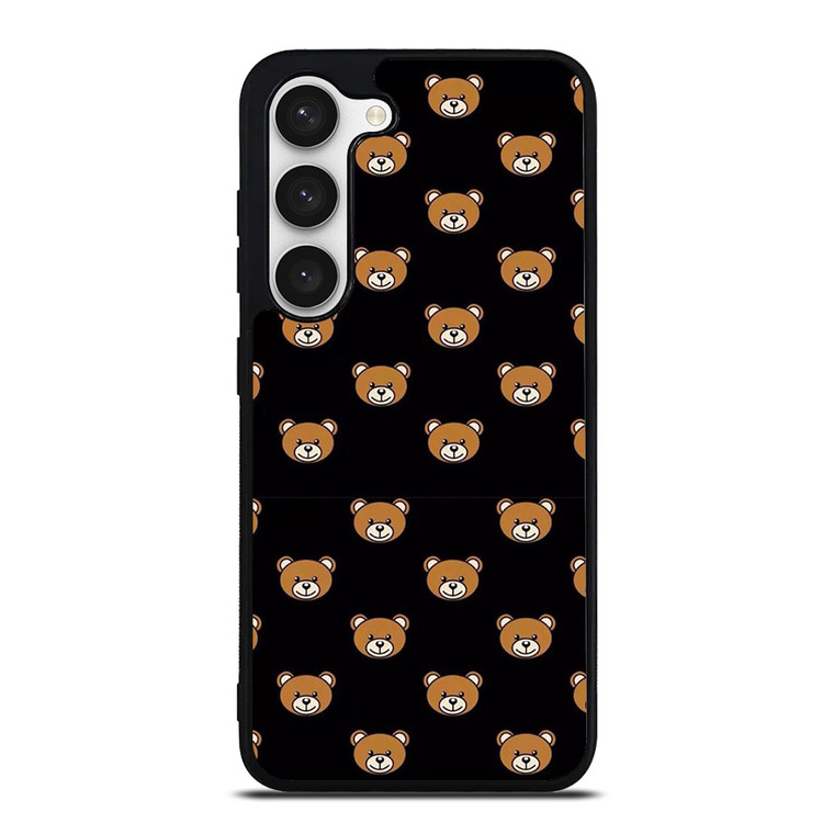 MOSCHINO TOY BEAR PATTERN  Samsung Galaxy S23 Case Cover MOSCHINO TOY BEAR PATTERN  Samsung Galaxy S23 Case Cover