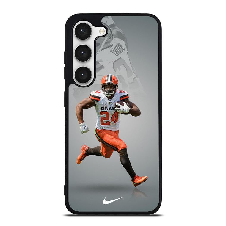 NICK CHUBB CLEVELAND BROWNS NIKE  Samsung Galaxy S23 Case Cover NICK CHUBB CLEVELAND BROWNS NIKE  Samsung Galaxy S23 Case Cover