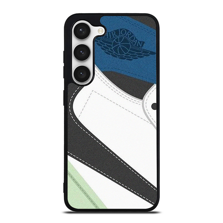 NIKE AIR JORDAN 1 HIGH BLUE  Samsung Galaxy S23 Case Cover NIKE AIR JORDAN 1 HIGH BLUE  Samsung Galaxy S23 Case Cover
