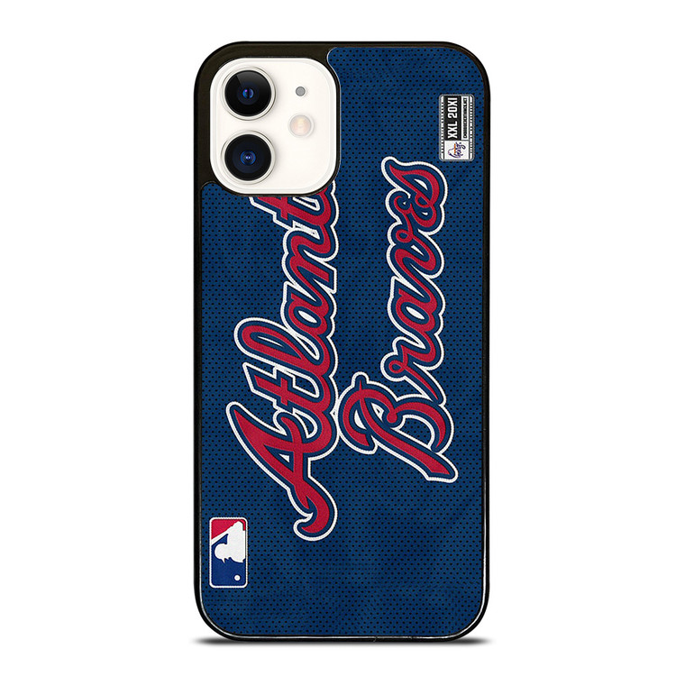 ATLANTA BRAVES BASEBALL KIT EMBLEM  iPhone 12 Case Cover