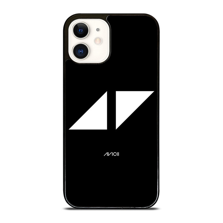 AVICII DJ BLACK LOGO  iPhone 12 Case Cover