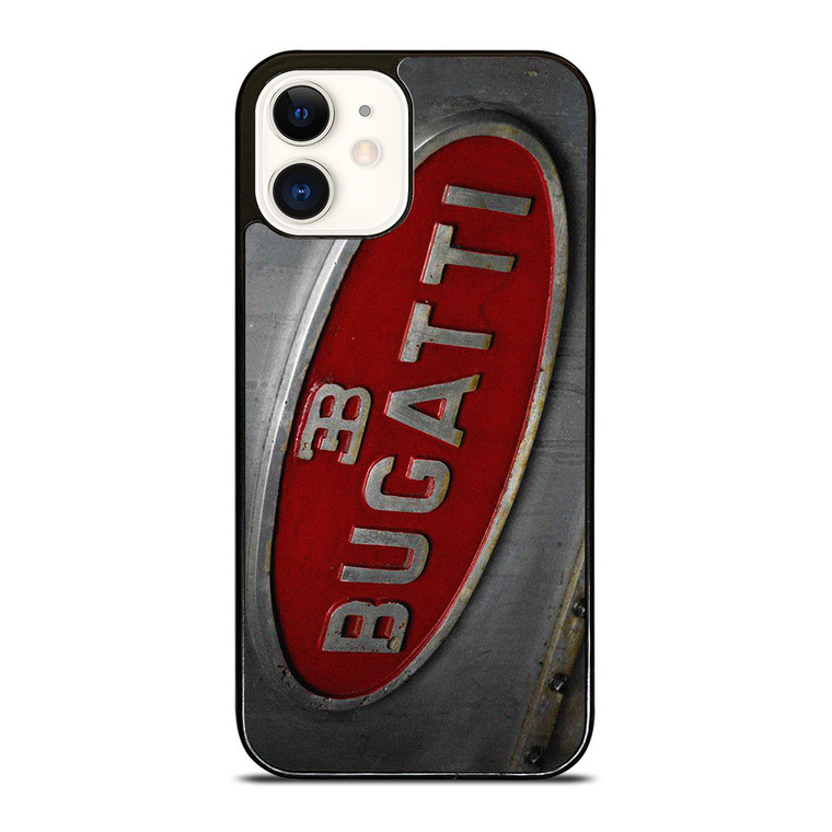 BUGATTI METAL LOGO  iPhone 12 Case Cover