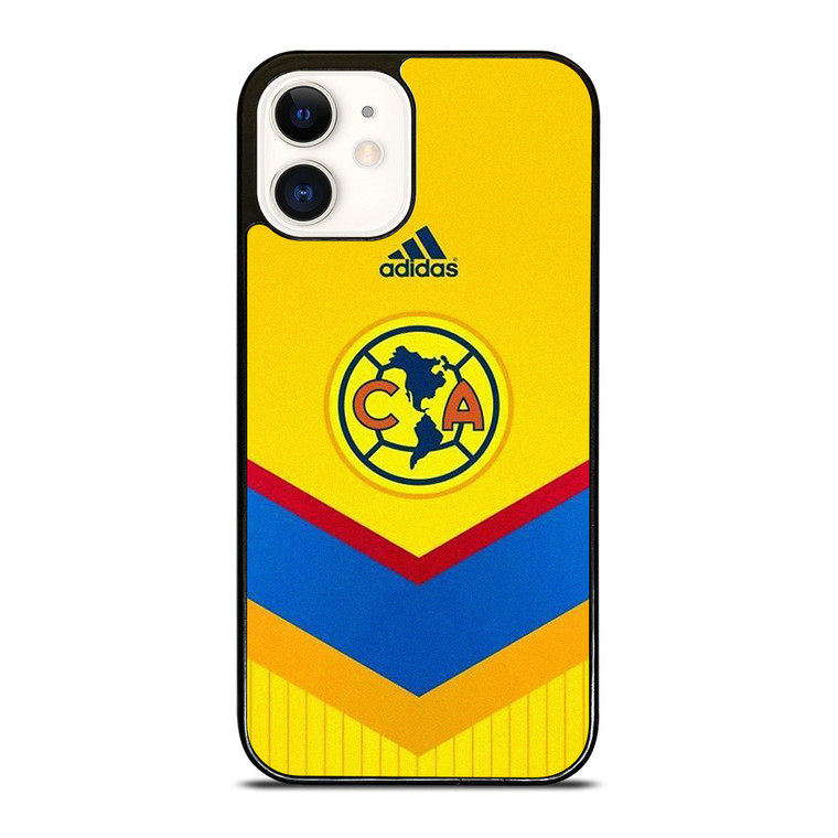 CLUB AMERICA FOOTBALL ADIDAS LOGO  iPhone 12 Case Cover