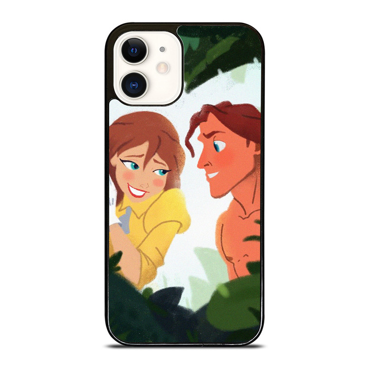 DISNEY TARZAN AND JANE CARTOON  iPhone 12 Case Cover