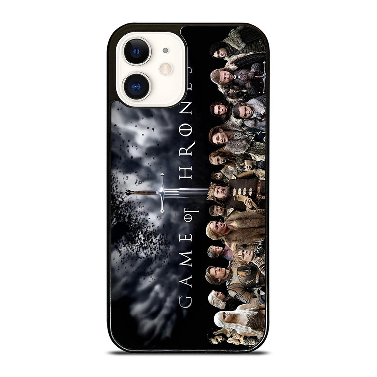 GAME OF THRONES SERIES ALL CHARACTERS  iPhone 12 Case Cover