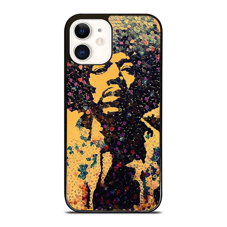 JIMI HENDRIX MOZAIC  iPhone 12 Case Cover