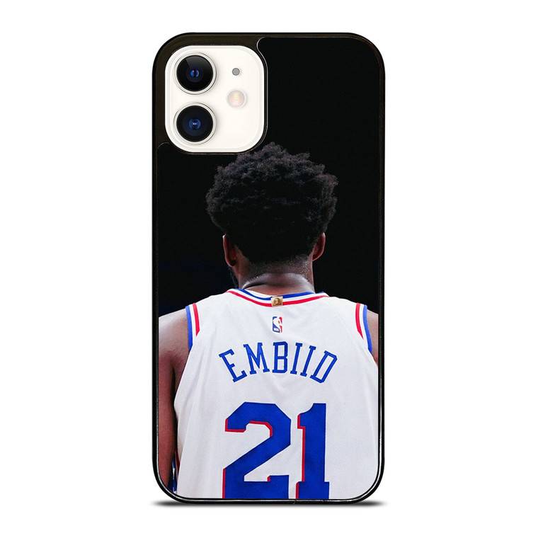 JOEL EMBIID NBA PHILADELPHIA 76ERS  iPhone 12 Case Cover