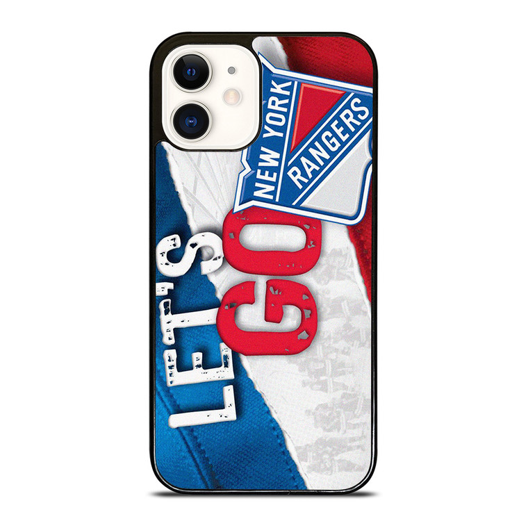 LETS GO NEW YORK RANGERS  iPhone 12 Case Cover