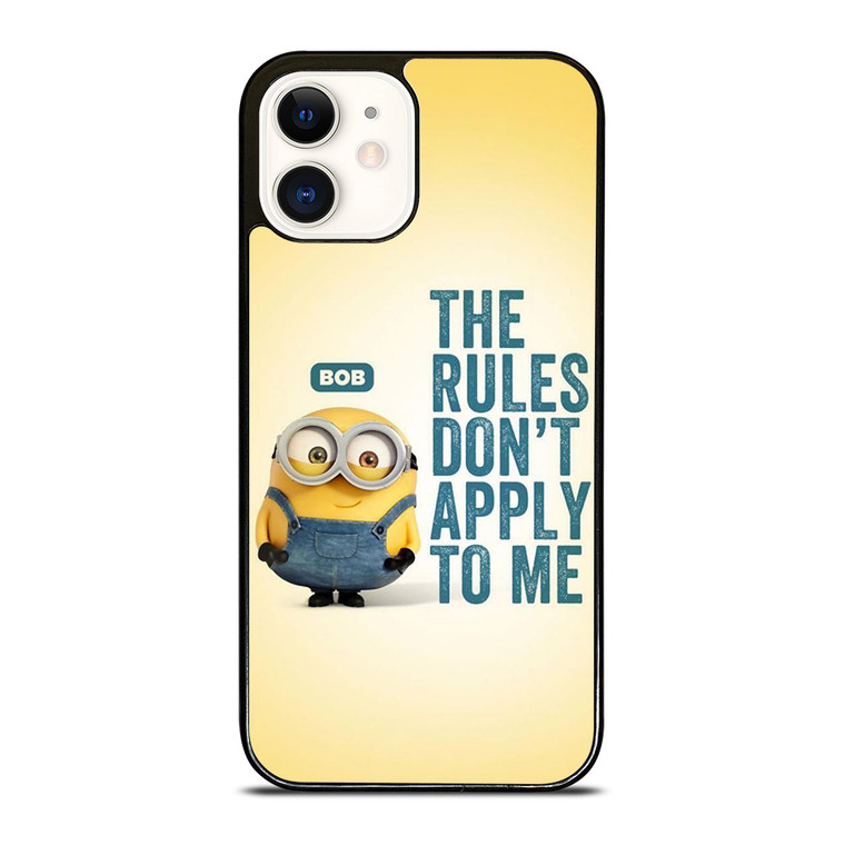 MINION BOB FUNNY  iPhone 12 Case Cover MINION BOB FUNNY  iPhone 12 Case Cover
