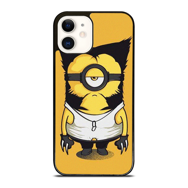 MINION WOLVERINES CARTOON  iPhone 12 Case Cover MINION WOLVERINES CARTOON  iPhone 12 Case Cover