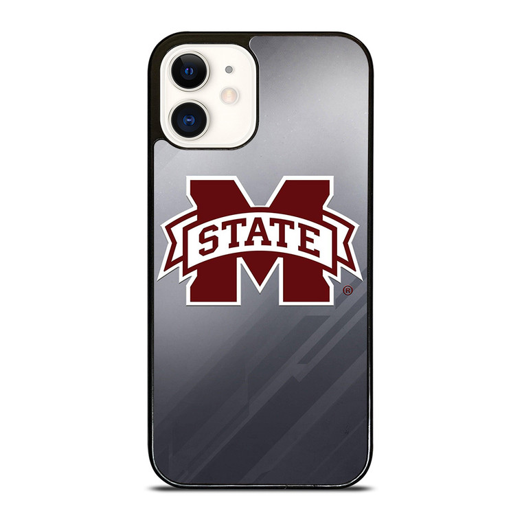 MISSISSIPPI STATE LOGO  iPhone 12 Case Cover MISSISSIPPI STATE LOGO  iPhone 12 Case Cover