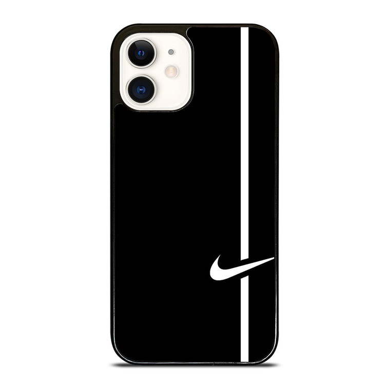NIKE STRIPE LOGO  iPhone 12 Case Cover NIKE STRIPE LOGO  iPhone 12 Case Cover