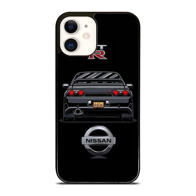 NISSAN GTR VECTOR EMBLEM  iPhone 12 Case Cover