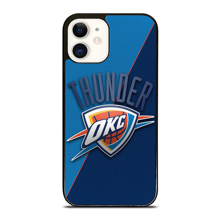 OKLAHOMA CITY THUNDER BASKET EMBLEM  iPhone 12 Case Cover