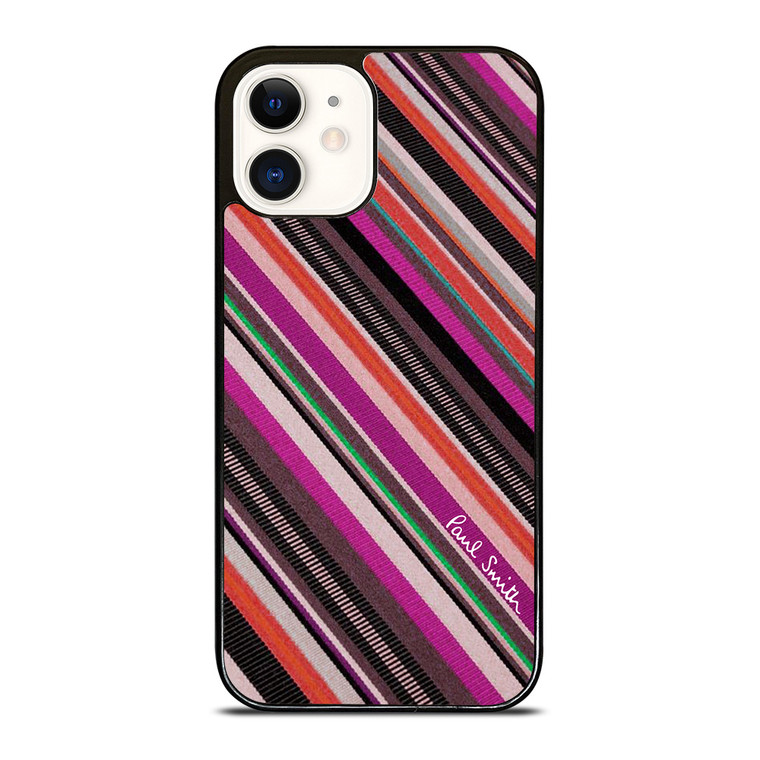 PAUL SMITH DIAGONAL STRIPE 2  iPhone 12 Case Cover PAUL SMITH DIAGONAL STRIPE 2  iPhone 12 Case Cover