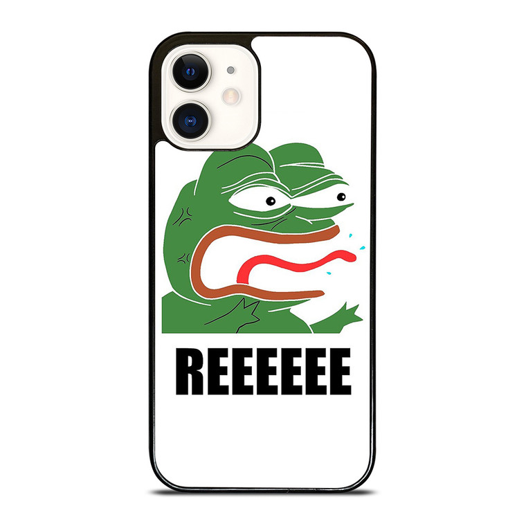 PEPE THE FROG REEEE CARTOON  iPhone 12 Case Cover