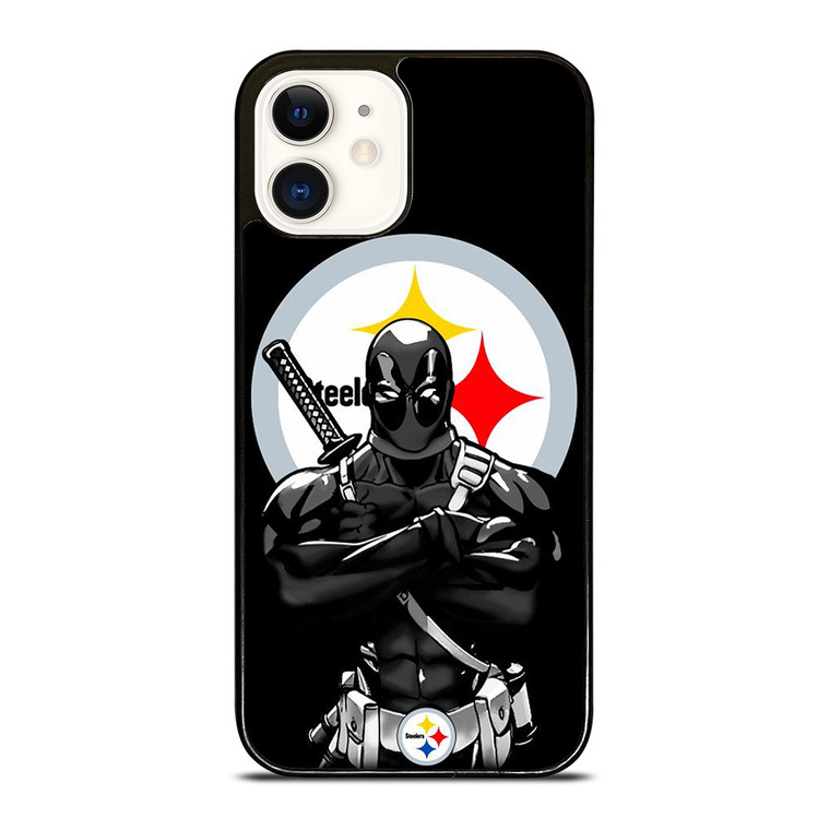 PITTSBURGH STEELERS FOOTBALL DEADPOOL  iPhone 12 Case Cover