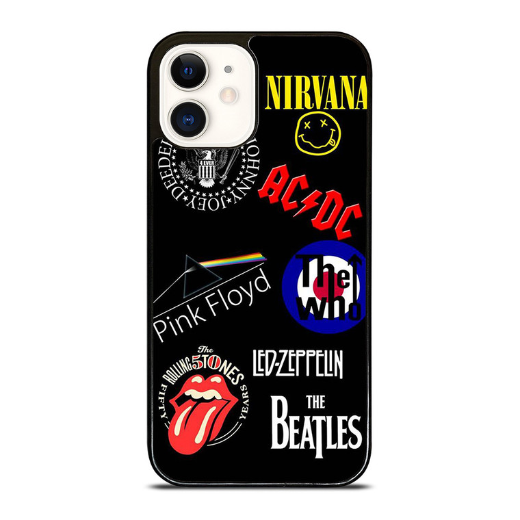 ROCK BAND LEGEND LOGO  iPhone 12 Case Cover