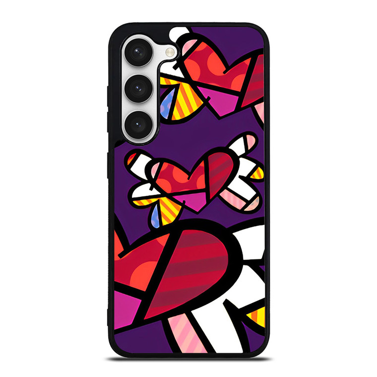 ROMERO BRITTO LOVE BUTTERFLY  Samsung Galaxy S23 Case Cover