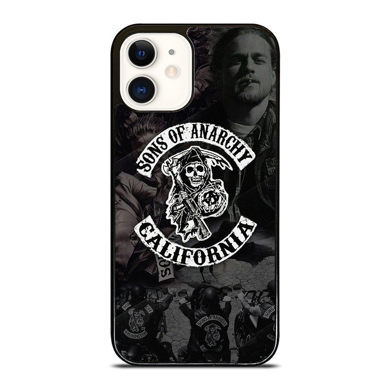 SONS OF ANARCHY CALIFORNIA COLLAGE  iPhone 12 Case Cover