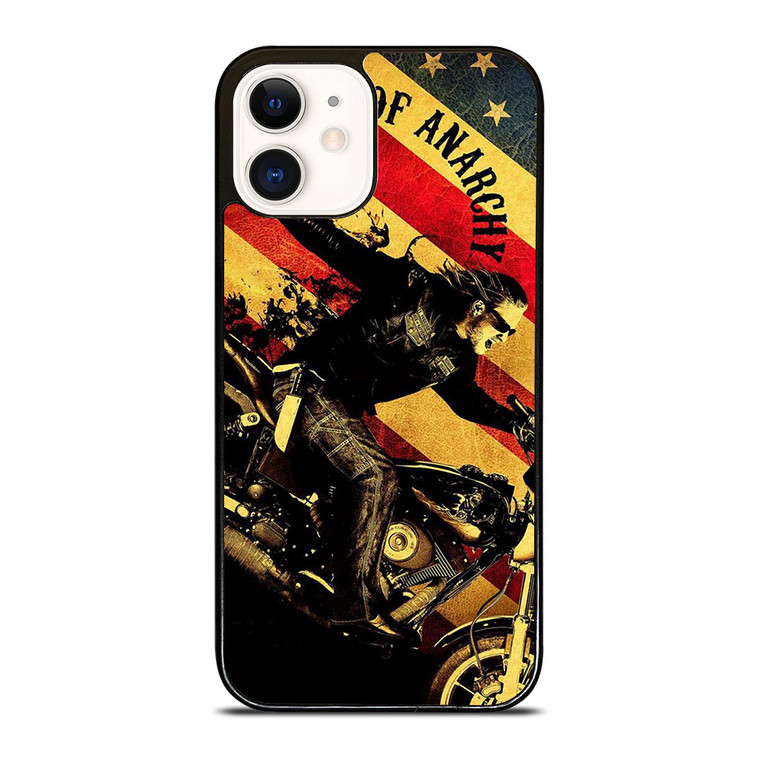 SONS OF ANARCHY USA LOGO  iPhone 12 Case Cover