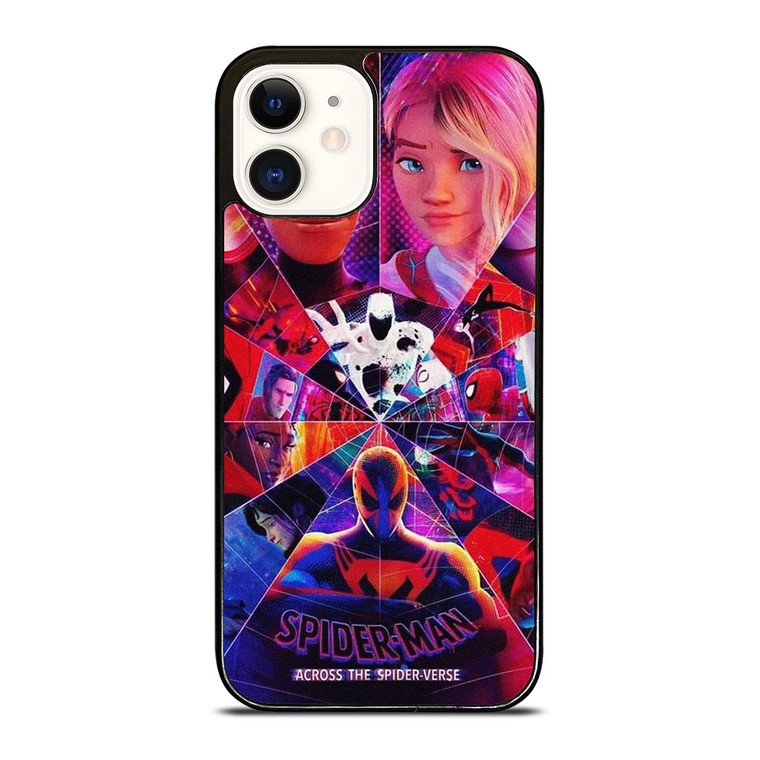 SPIDERMAN ACROSS THE SPIDER VERSE MOVIE POSTER  iPhone 12 Case Cover