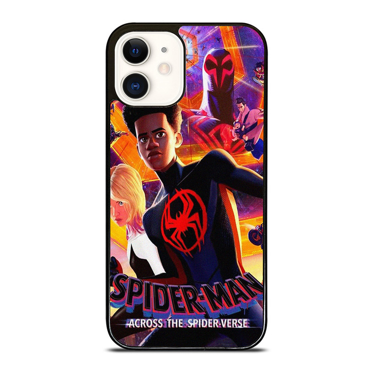 SPIDERMAN ACROSS THE SPIDER VERSE POSTER  iPhone 12 Case Cover