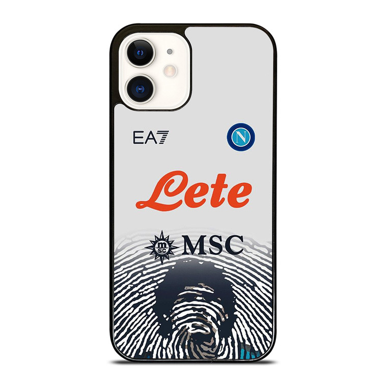 SSC NAPOLI MARADONA WHITE KIT  iPhone 12 Case Cover