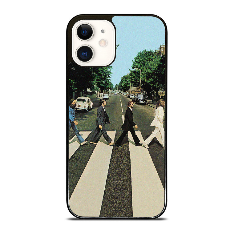 THE BEATLES BAND ABBEY ROAD  iPhone 12 Case Cover