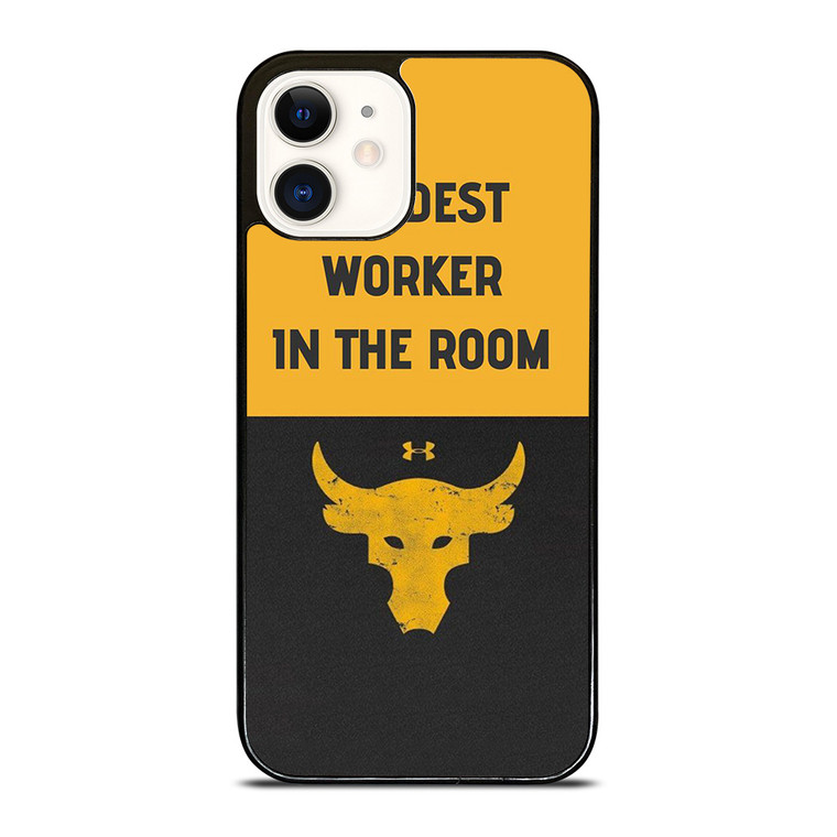 UNDER ARMOUR HARDEST WORKER  iPhone 12 Case Cover UNDER ARMOUR HARDEST WORKER  iPhone 12 Case Cover