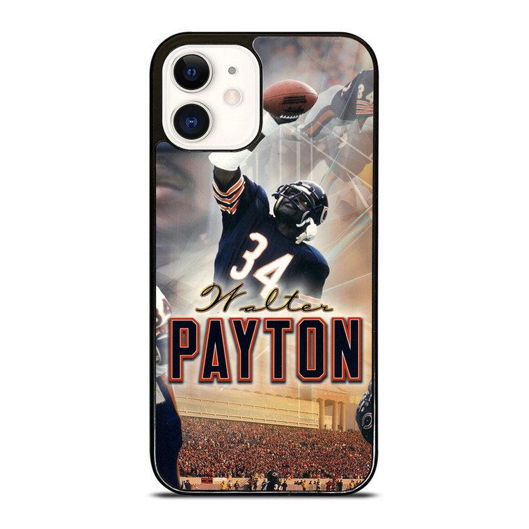 WALTER PAYTON CHICAGO BEARS POSTER  iPhone 12 Case Cover