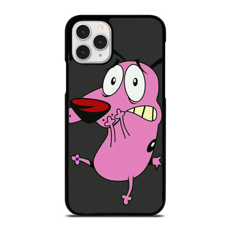 COURAGE THE COWARDLY DOG PINK  iPhone 11 Pro Case Cover