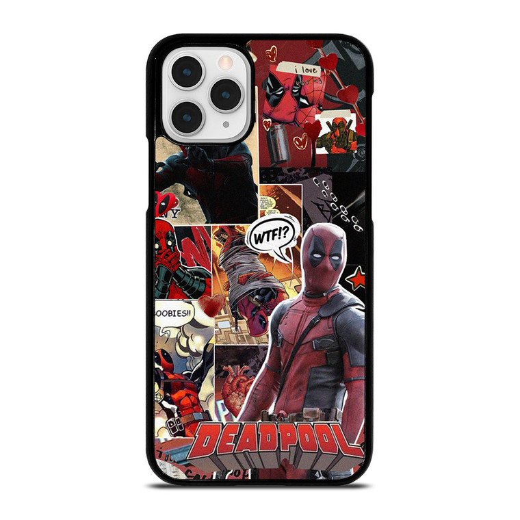 DEADPOOL SUPERHERO COLLAGE  iPhone 11 Pro Case Cover
