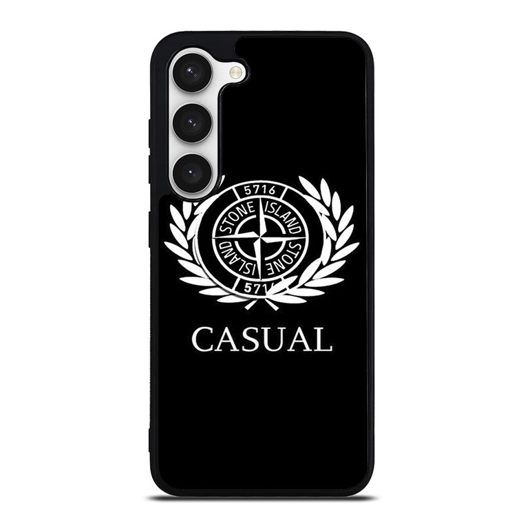STONE ISLANS CASUAL LOGO  Samsung Galaxy S23 Case Cover STONE ISLANS CASUAL LOGO  Samsung Galaxy S23 Case Cover