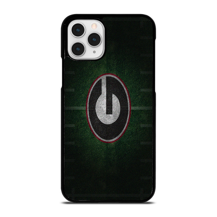 GEORGIA BULLDOGS FOOTBALL FIELD LOGO  iPhone 11 Pro Case Cover