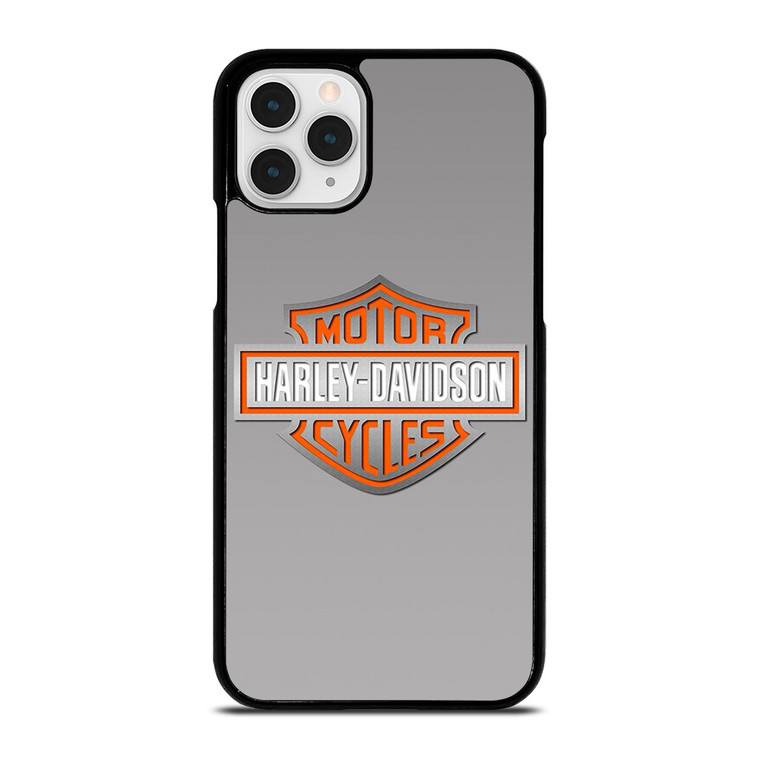 HARLEY DAVIDSON MOTOR GREY LOGO  iPhone 11 Pro Case Cover