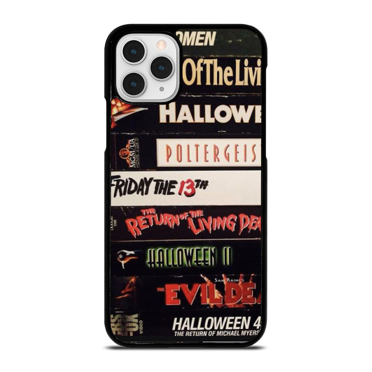 HORROR MOVIES VHS COLLECTION  iPhone 11 Pro Case Cover