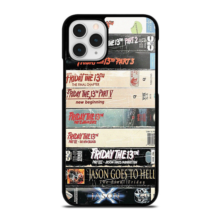 JASON VOORHES FRIDAY THE 13TH MOVIES COLLECTION  iPhone 11 Pro Case Cover