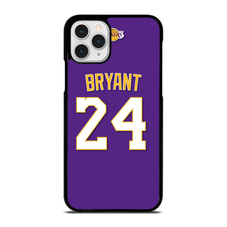 KOBE BRYANT 24 LA LAKERS KIT  iPhone 11 Pro Case Cover