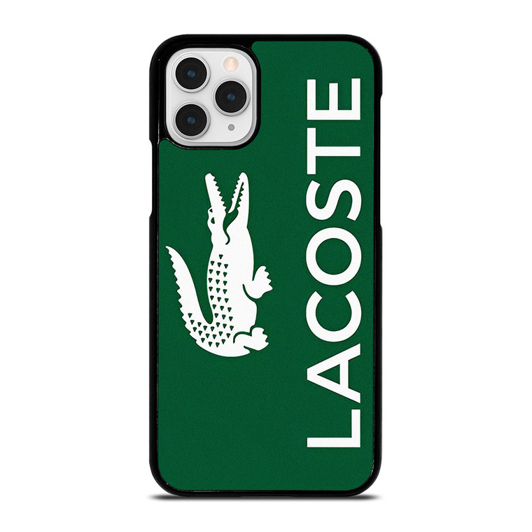LACOSTE GREEN LOGO  iPhone 11 Pro Case Cover