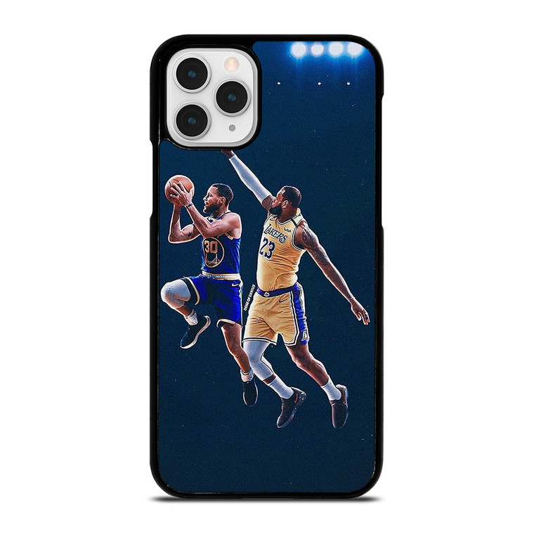LEBRON JAMES STEPHEN CURRY BASKETBALL  iPhone 11 Pro Case Cover