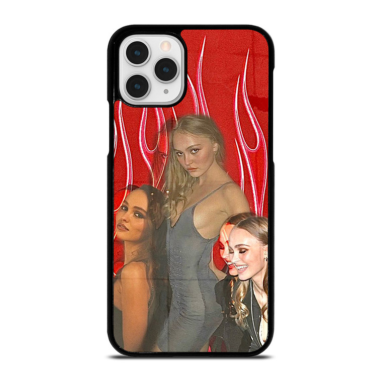 LILY ROSE DEPP COLLAGE  iPhone 11 Pro Case Cover