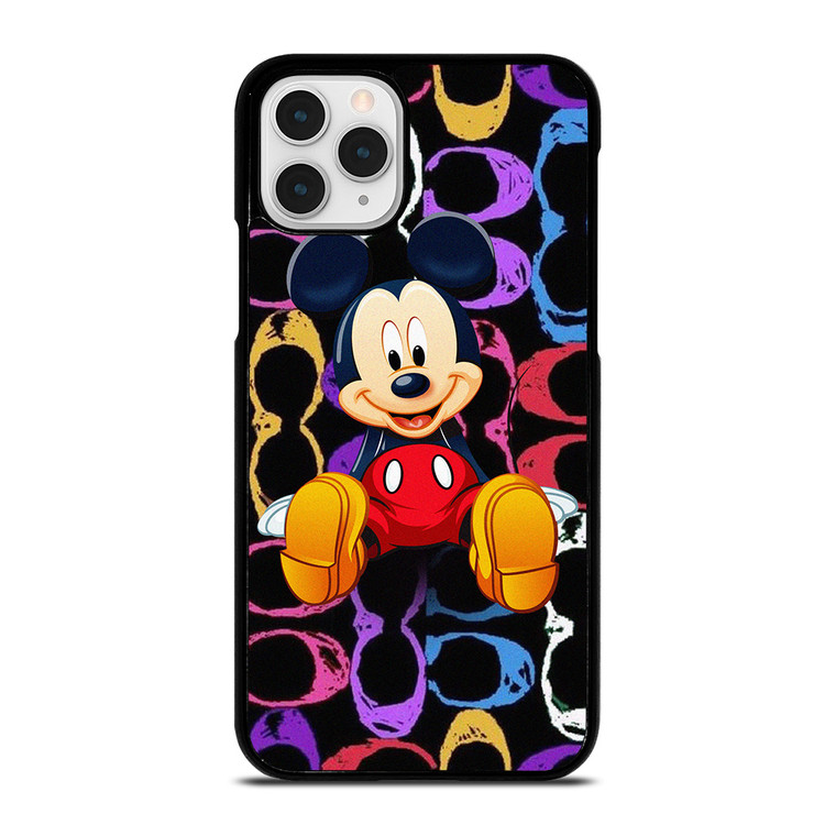 MICKEY MOUSE COACH NEW YORK CUTE  iPhone 11 Pro Case Cover