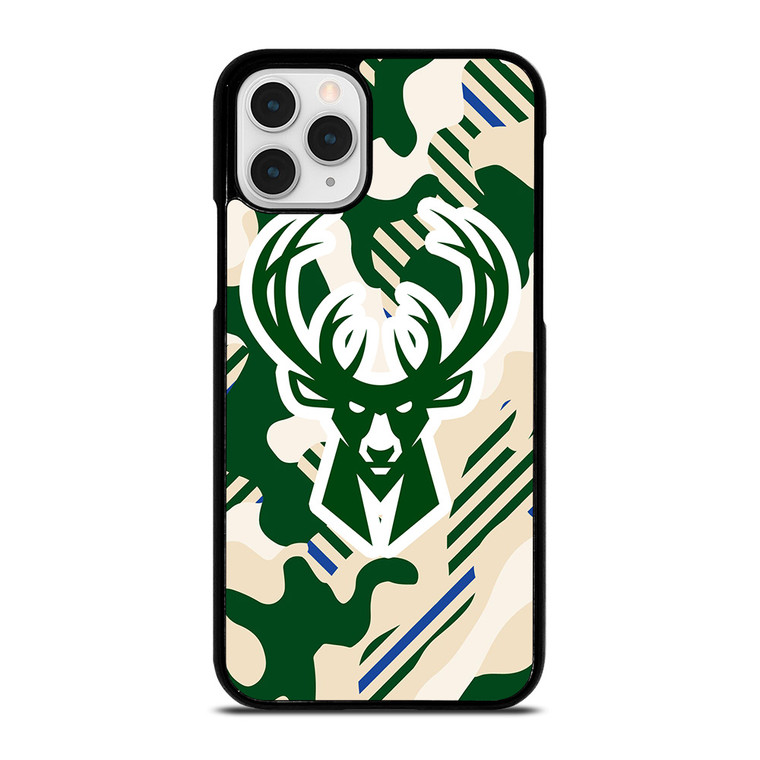 MILWAUKEE BUCKS SYMBOL PATTERN  iPhone 11 Pro Case Cover
