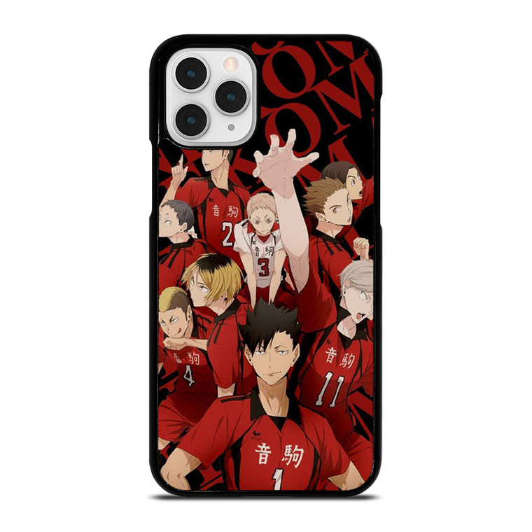 NEKOMA HIGH HAIKYUU VOLLEYBALL TEAM  iPhone 11 Pro Case Cover NEKOMA HIGH HAIKYUU VOLLEYBALL TEAM  iPhone 11 Pro Case Cover