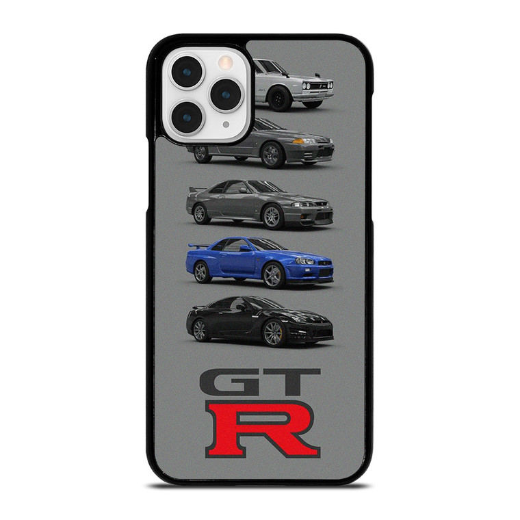 NISSAN GTR CARS EVOLUTION  iPhone 11 Pro Case Cover NISSAN GTR CARS EVOLUTION  iPhone 11 Pro Case Cover