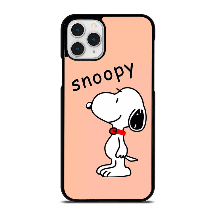 PEANUTS SNOOPY PINK  iPhone 11 Pro Case Cover