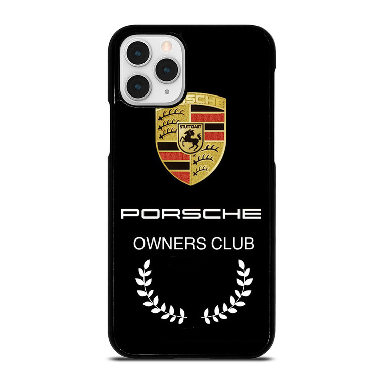 PORSCHE OWNERS CLUB LOGO  iPhone 11 Pro Case Cover