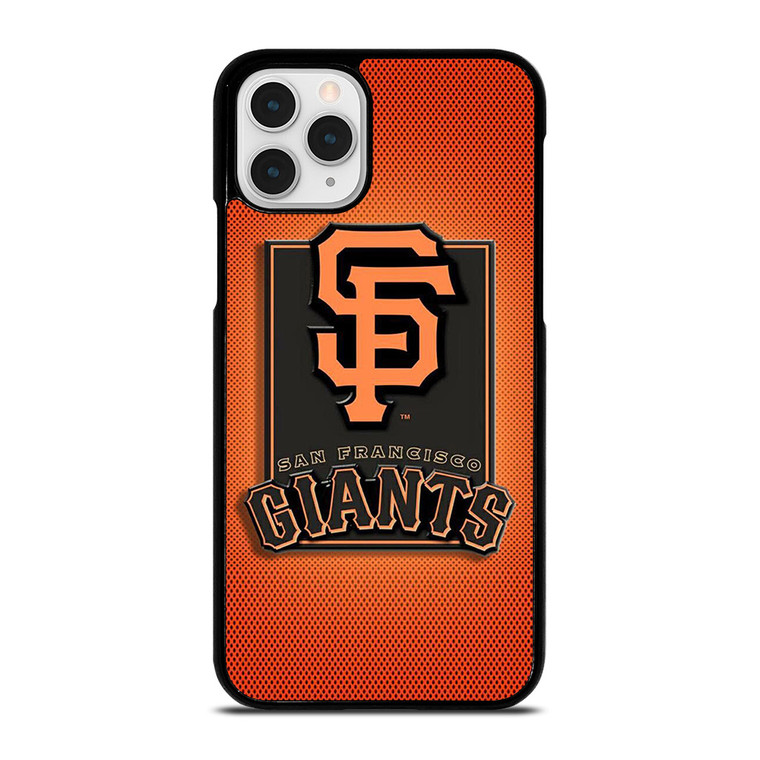 SAN FRANCISCO BASEBALL EMBLEM CARBON  iPhone 11 Pro Case Cover