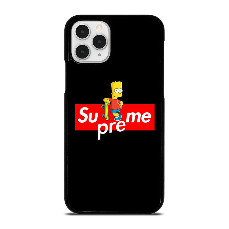 SUPREME BART SIMPSONS SKATER  iPhone 11 Pro Case Cover
